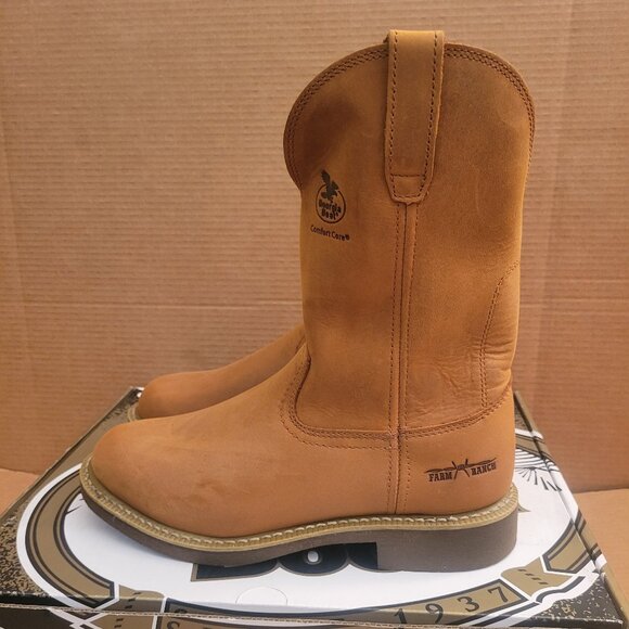 Georgia Boot G5814 11" Wellington Oil & Slip Resistant Boots Size: 9.5 Chestnut - Picture 5 of 10